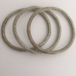 Vintage Mesh silver bracelet